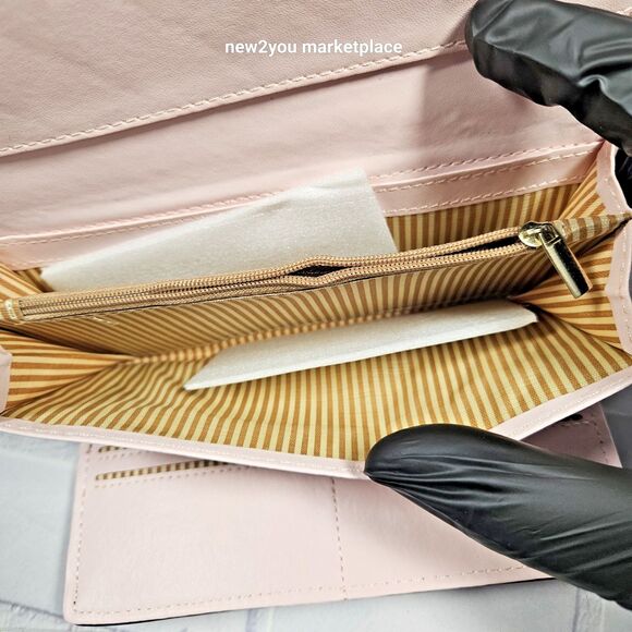 Women's Long Envelope Clutch Wallet PU Leather Purse Card Holder Floral Handbag - Picture 10 of 12